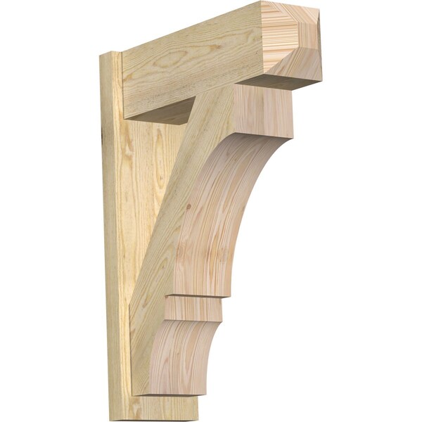 Ekena Millwork Balboa Rough Sawn Craftsman Outlooker, Douglas Fir, 8"W x 24"D x 32"H OUT08X24X32BOA04RDF - main
